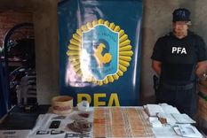 Allanamiento en una finca por explotación laboral Foto: Policía Federal Allanamiento en una finca por explotación laboral Foto: Policía Federal