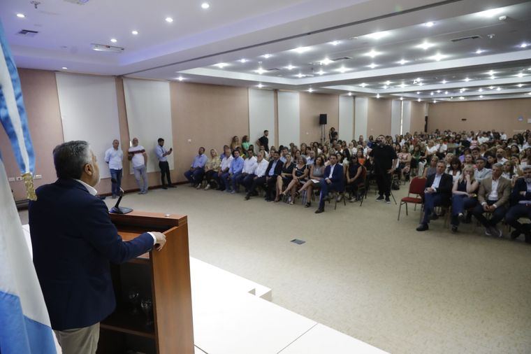 Alfredo Cornejo abrirá el ciclo lectivo 2025 Foto: Gobierno de Mendoza