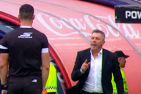 Kudelka y Ramírez se sacaron chispas en San Lorenzo - Huracán. Kudelka y Ramírez se sacaron chispas en San Lorenzo - Huracán.