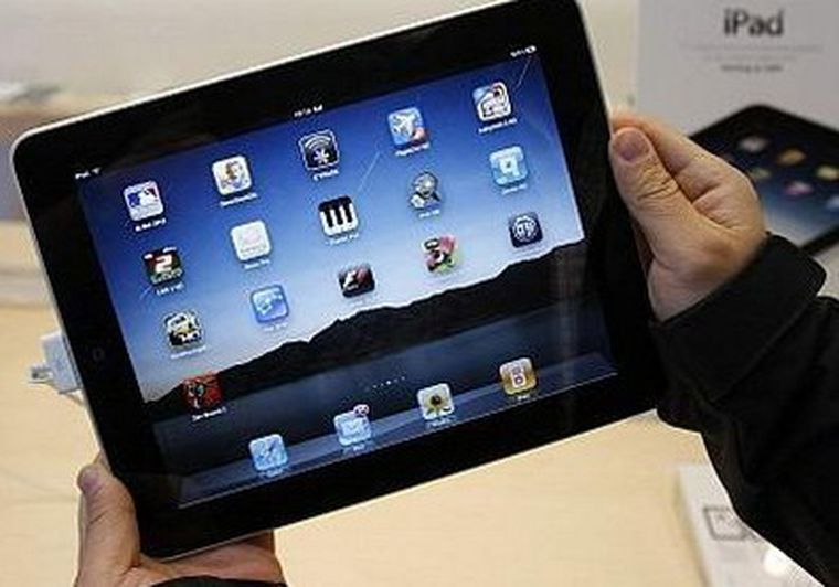 El Ipad en el puesto número uno.