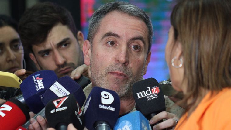 Jorge Difonso, uno de los líderes del nuevo Frente político, que viene de La Unión Mendocina. La espera por el Partido Verde.