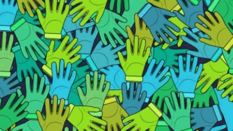 Acertijo visual, reto visual, guante Pinterest Foto: Archivo MDZ