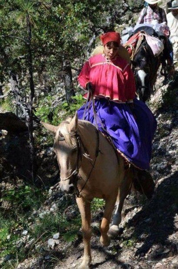 Durante años, Paredes recorrió las montañas a caballo para llevar las vacunas.