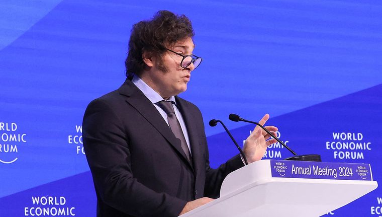 Presidente Javier Milei. Foto: NA