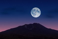 Septiembre traerá una imponente luna llena.