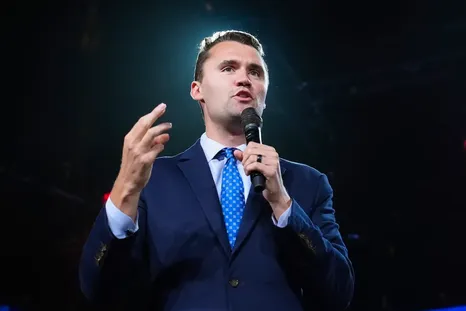 Charlie Kirk, el activista de derecha afín a Trump. Charlie Kirk, el activista de derecha afín a Trump.