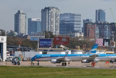 El mercado aéreo de cabotaje sigue con baja en la actividad. Septiembre fue otro mes negativo. Una tendencia que viene desde abril Foto: EFE