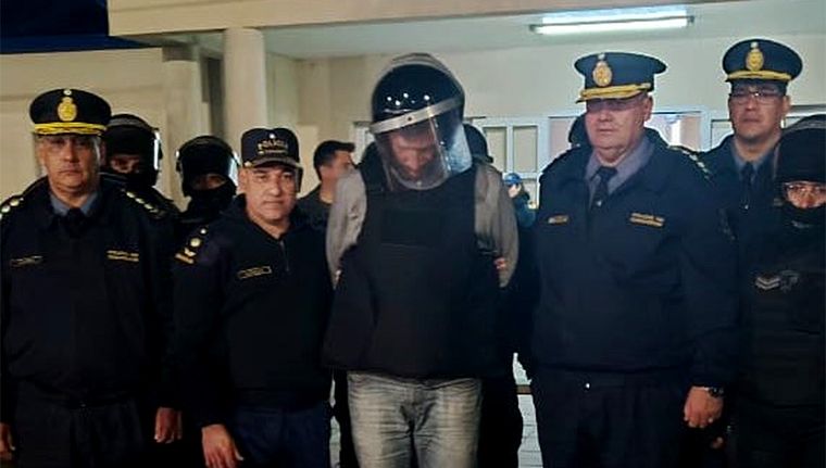 Germán Kiczka fue detenido en la provincia de Corrientes. Foto: Min. Seguridad de Corrientes