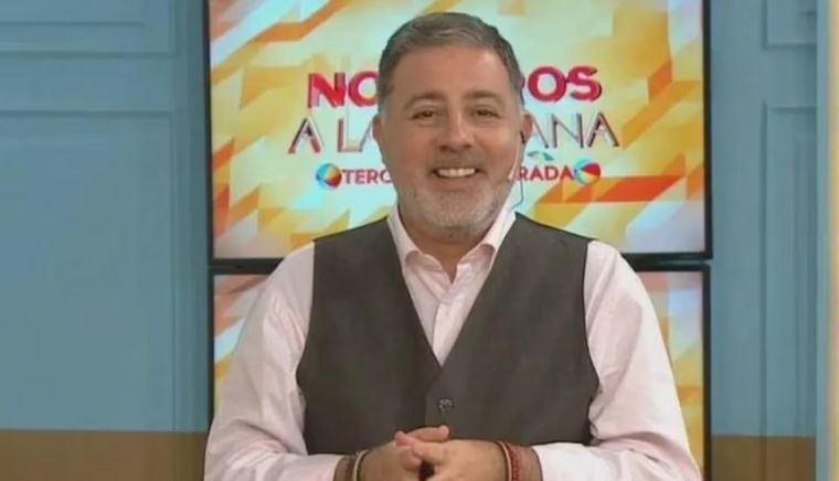 Fabién Doman vuelve a El Trece al frente de Nosotros a la Mañana Foto: Captura TV