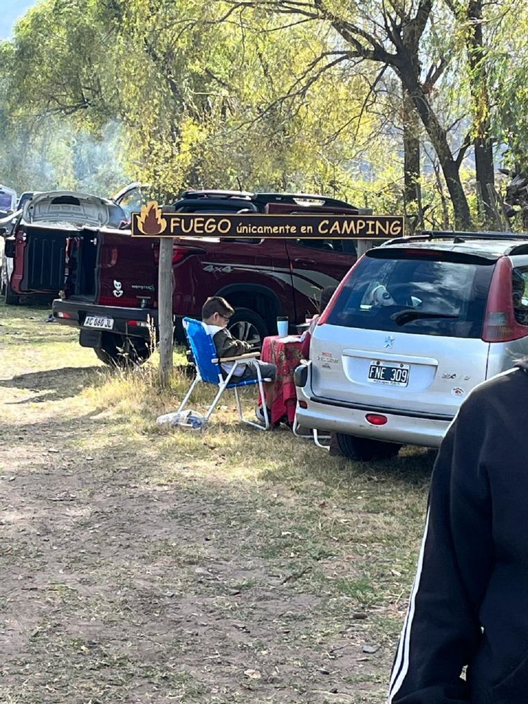 Muchas familias realizaron fogones en lugares no habilitados Foto: Gentileza