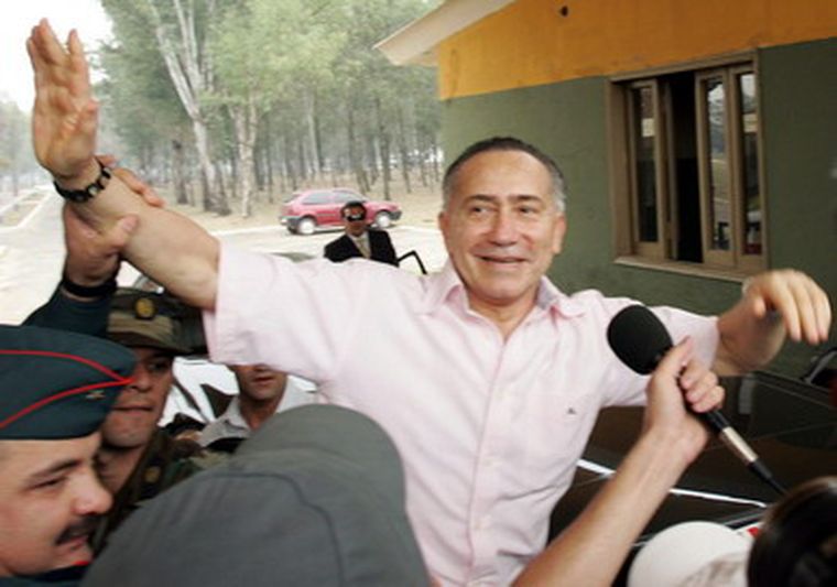 Lino Oviedo, impresentable. Foto: EFE