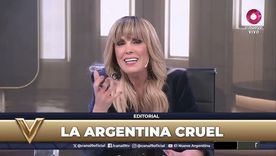 Viviana Canosa volvió a la TV con un inesperado invitado. Foto: captura de video El Nueve.