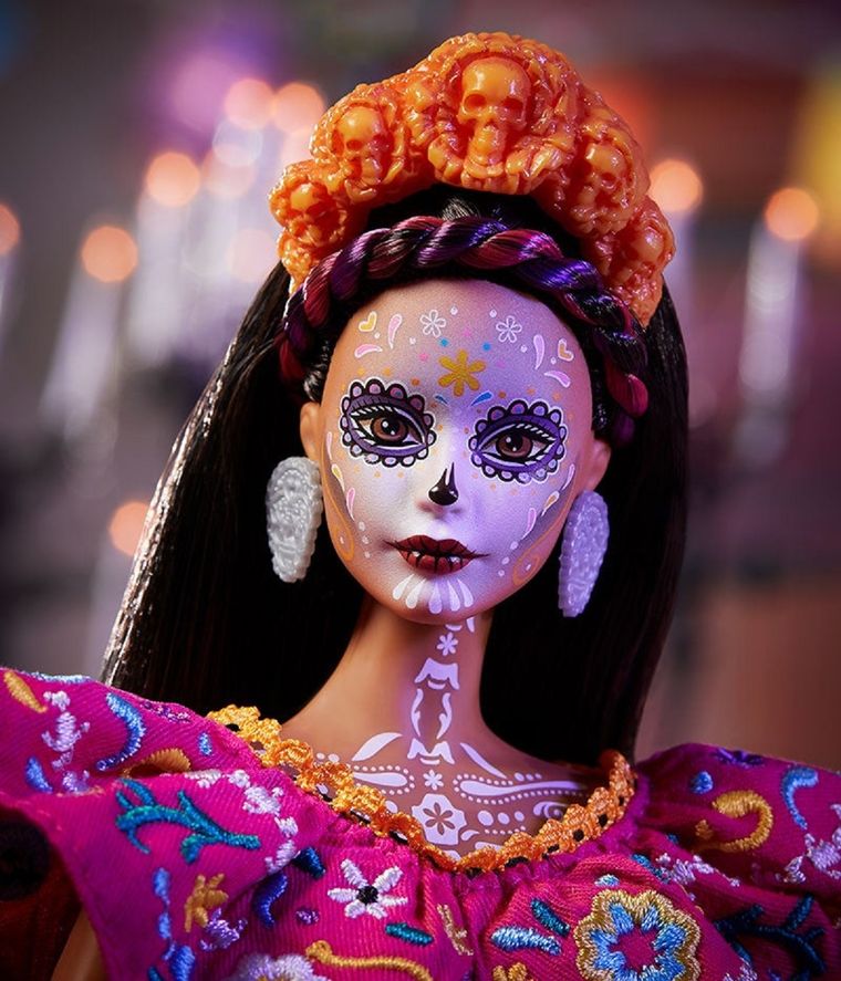 Barbie celebra el Día de los Muertos 2021.