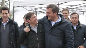Sergio Massa junto a Axel Kicillof Foto: Télam Sergio Massa junto a Axel Kicillof Foto: Télam