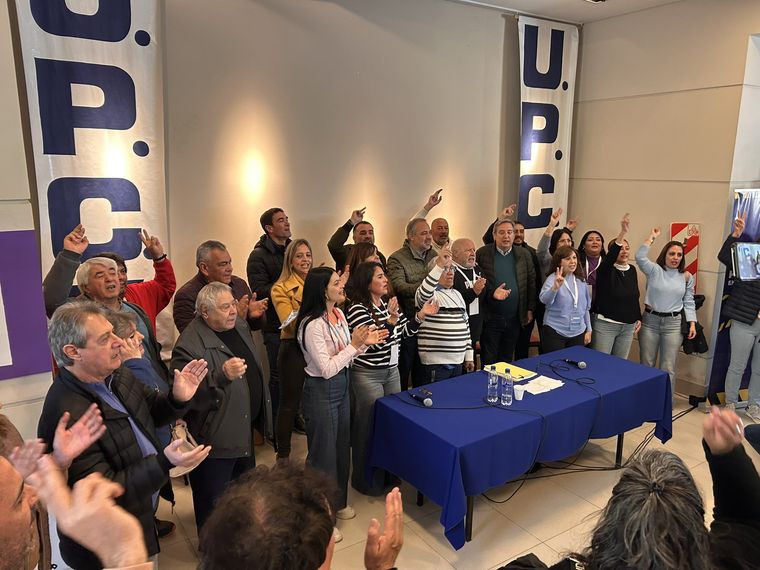 El Congreso del PJ realizado este sábado en Mendoza.