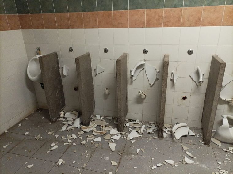 Los incidentes opacaron el triunfo de Godoy Cruz Foto: Gentileza