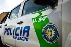 La Policía de Río Negro intervino en el hecho. Imagen ilustrativa.