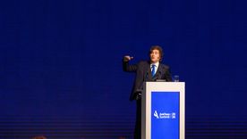 Milei habló durante 40 minutos en el evento de AmCham Milei habló durante 40 minutos en el evento de AmCham