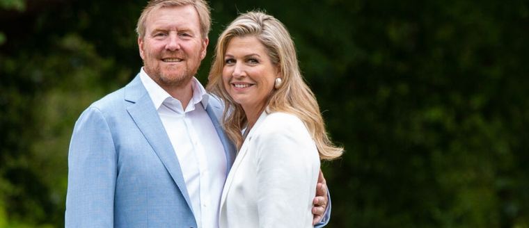 El rey Guillermo y Máxima de los países bajos Foto: Royal House Netherlands