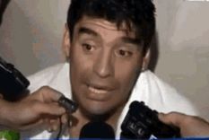 Maradona y su inmortal frase que bien puede describir el resultado de este sábado. Foto: Captura