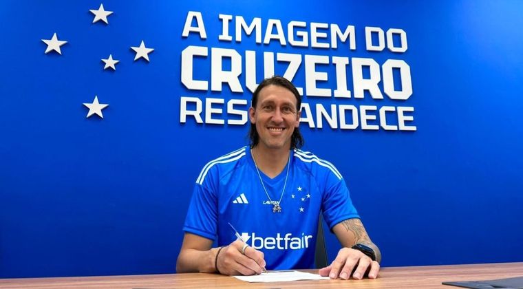 Cássio Ramos, ahora en Cruzeiro, y una larga rivalidad con Boca. Foto: @Cruzeiro