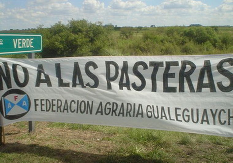 Otra vez elevan una protesta contra el gobierno de Tabaré Vázquez.