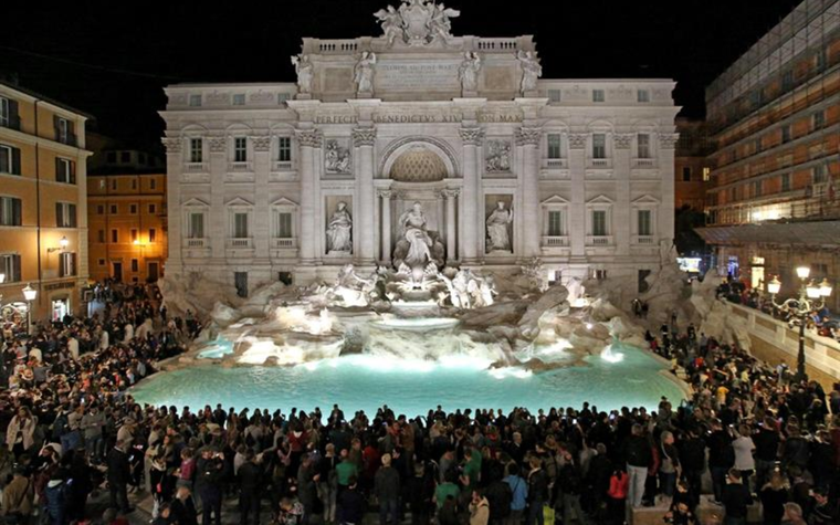 La Fontana Di Trevi es uno de los principales atractivos turísticos de Roma. Foto: Agencia EFE