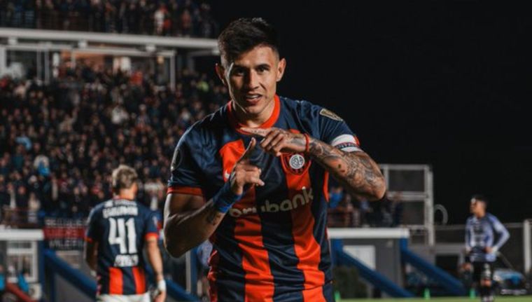 Bareiro habló de su futuro en San Lorenzo. Foto: @SanLorenzo