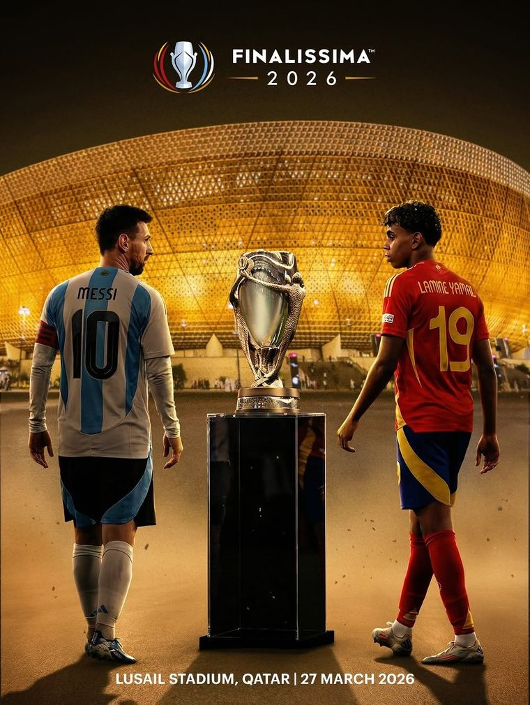 La Finalissima entre Argentina y España está prevista para el 27 de marzo en Qatar. La Finalissima entre Argentina y España está prevista para el 27 de marzo en Qatar.