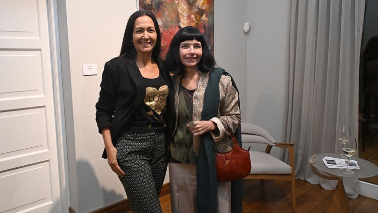 Las artistas Magalí Riera y Cecilia Carreras. Las artistas Magalí Riera y Cecilia Carreras.