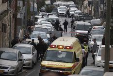 Jerusalén, conmovida por el ataque de los dos palestinos. Foto: Efe.