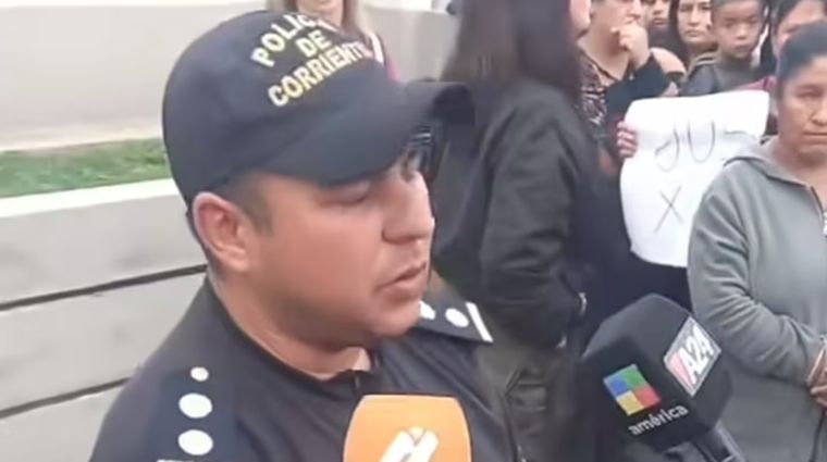 El excomisario de 9 de Julio, Walter Maciel, amplía su declaración por la desaparición de Loan Foto: Captura de video