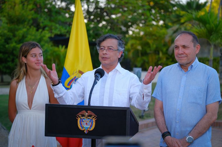 El presidente Gustavo Petro defendió la suba como una medida para reducir la desigualdad social. El presidente Gustavo Petro defendió la suba como una medida para reducir la desigualdad social.