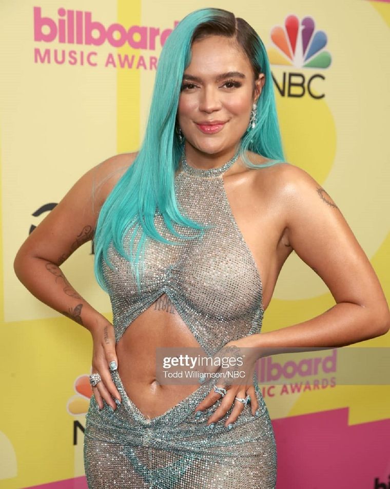 Karol G en los Latin American Music Awards Foto: Instagram