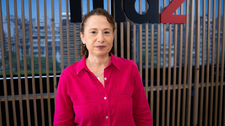 Natalia Buratti, tripulante de cruceros.