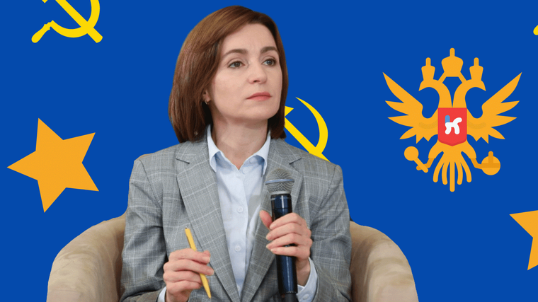 Maia Sandu, presidenta de Moldavia. Foto: Lossi.