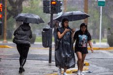 Las tormentas azotarán al AMBA durante gran parte de la jornada Foto: NA Las tormentas azotarán al AMBA durante gran parte de la jornada Foto: NA
