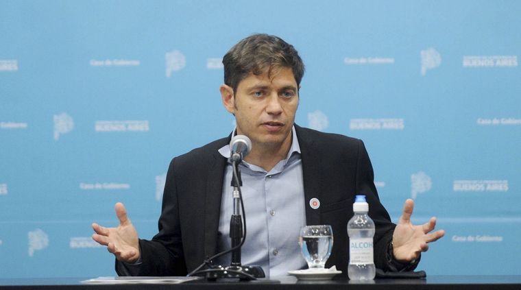 Axel Kicillof Cada vez más duro, le pone presión a Guzmán Foto: Télam