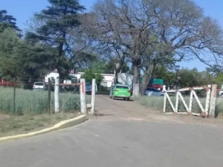 Macabro El lugar del hecho está siendo periciado por Policía Científica.