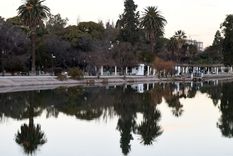 El lago del Parque San Martín Foto: ALF PONCE MERCADO / MDZ El lago del Parque San Martín Foto: ALF PONCE MERCADO / MDZ