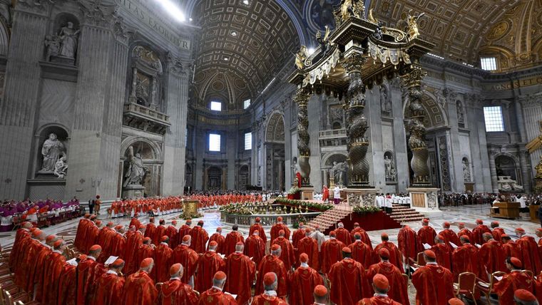 133 cardenales votarán al próximo Sumo Pontífice Foto: EFE
