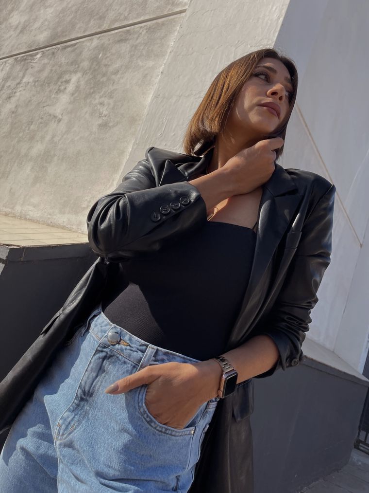 Nina Caram nos da clases de estilo en MDZ femme Foto: Ph: César Crespo