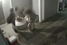 Se conoció el video del matrimonio detenido en la noche siguiente a la desaparición de Loan Foto: NA