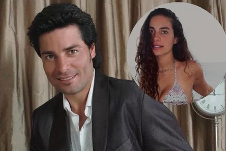 Chayanne y su hija, Isadora Figueroa. La joven también es artista. Foto: Instagram/Isadora Figueroa