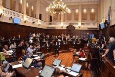 Sin la presencia de Ronco, sesiona Diputados. Foto: X:DiputadosMza