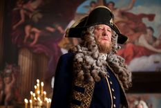 El Capitán Héctor Barbossa fue interpretado por Geoffrey Rush