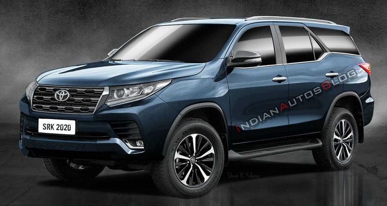 Proyección de cómo sería la nueva Toyota SW4.