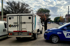 La escena tras el crimen y el suicidio Foto: Gentileza