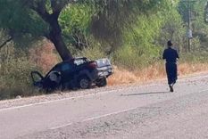 le ensenaba a manejar a su hija, chocaron contra un arbol y murio