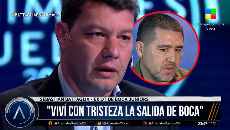 Battaglia rompió el silencio por primera vez desde su salida de Boca.